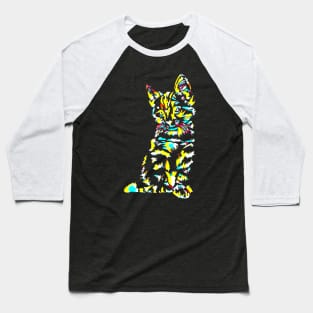 Cute Cat Baseball T-Shirt